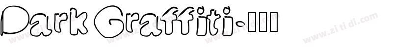 Dark Graffiti字体转换